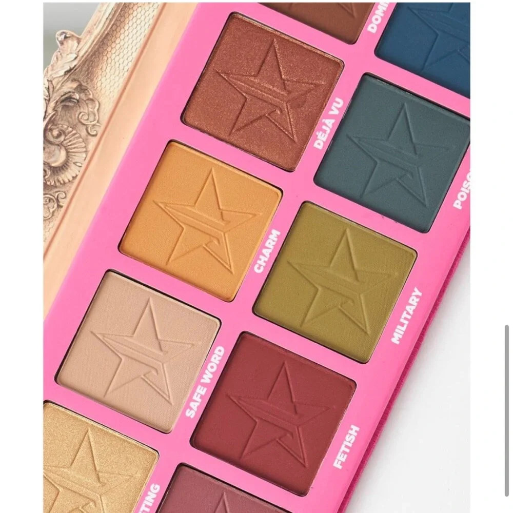 JEFFREE STAR Cosmetics Androgyny Eye Shadow Palette 10-Jaw Dropping Shades